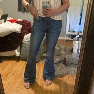 Flying monkey flat jeans